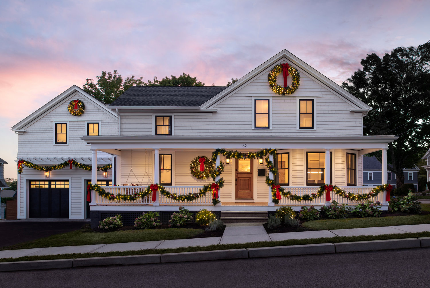 Renovated Historic East Greenwich Home with Holiday Touches
