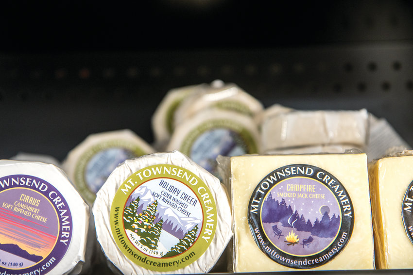 Do your holiday shopping in the cheese aisle, where locally made cheeses line the shelves, making perfect gift ideas.