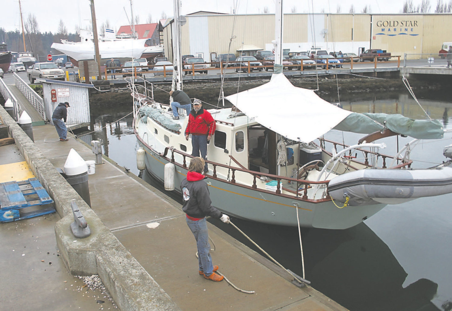 Shipwrights give port feedback on rates, fees Port Townsend Leader