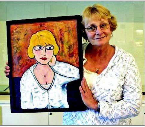 bodman is ludlow artists' league artist for november