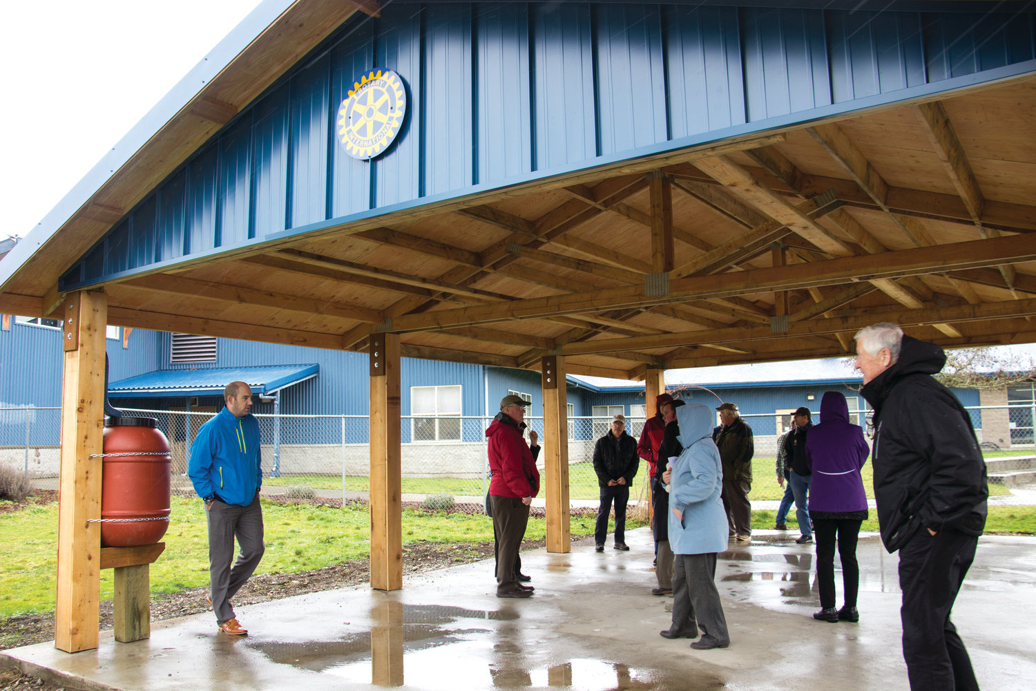 Chimacum Schools dedicate outdoor classroom space Port Townsend Leader