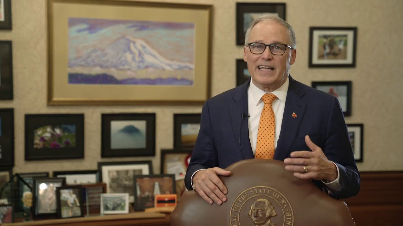 Inslee centers inaugural speech on COVID-19 recovery | 2021 Legislative Session