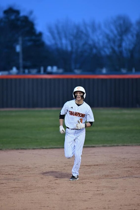 Logan Green (3) delivered his first walk-off hit of the year on Monday.