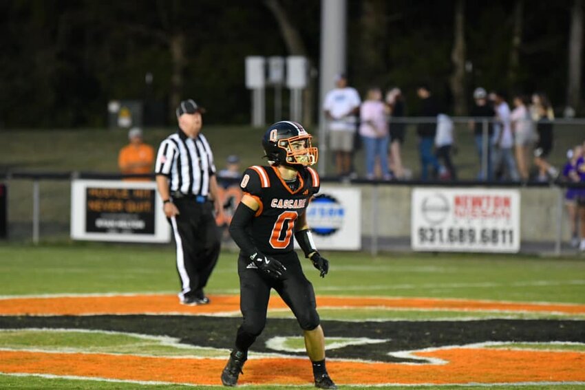 Braxton Burris (0) finished with 167 total yards on just 3 offensive touches against Community.