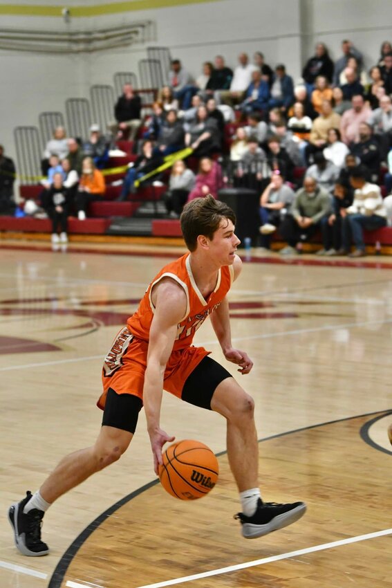 Henry Stone (10) scored a season-high 16 points at Cannon County.