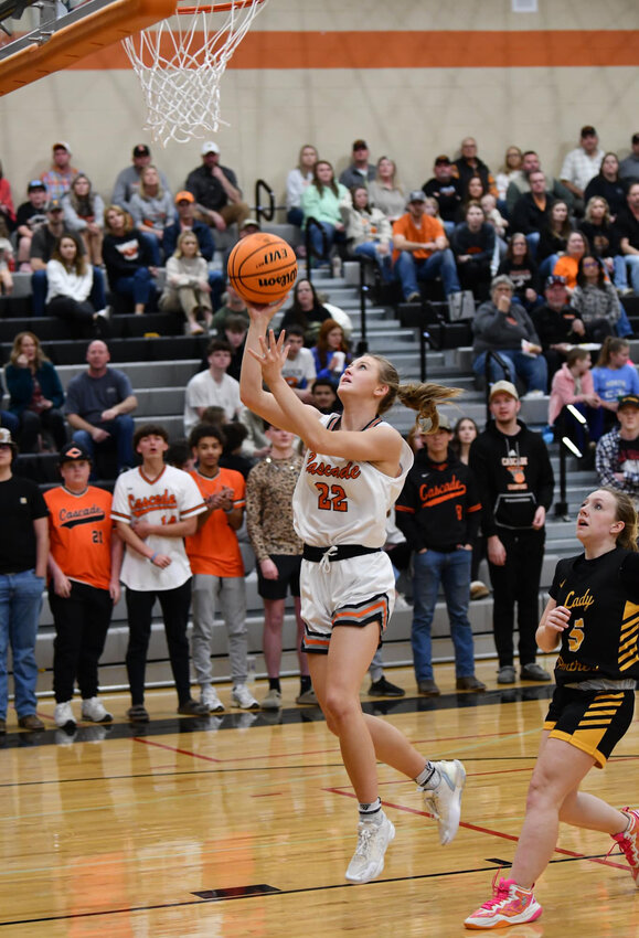 Kaegan Young (22) is poised to help lead the Lady Champions in her final season at Cascade.