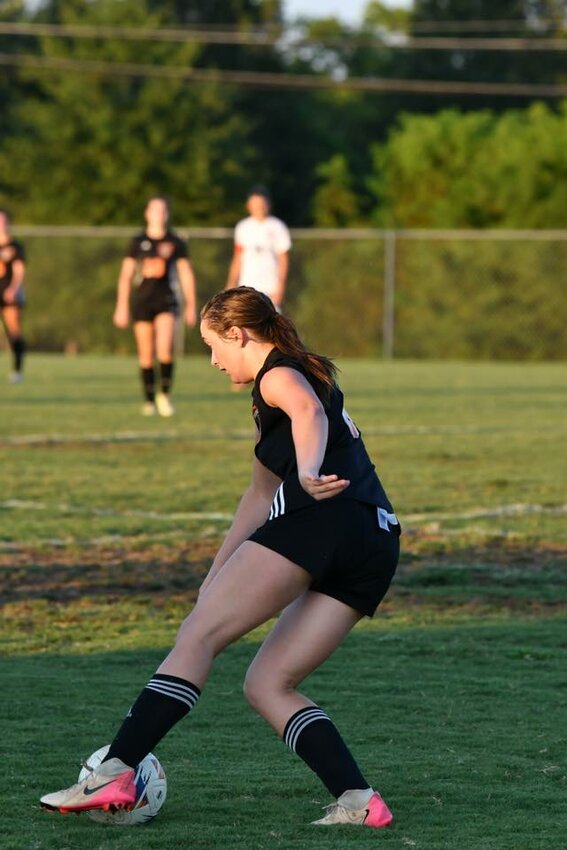Lexi Comstock (8) scored two more goals to open the 2025 campaign in Cascade's 7-1 win over the Lady Rockets on Thursday.