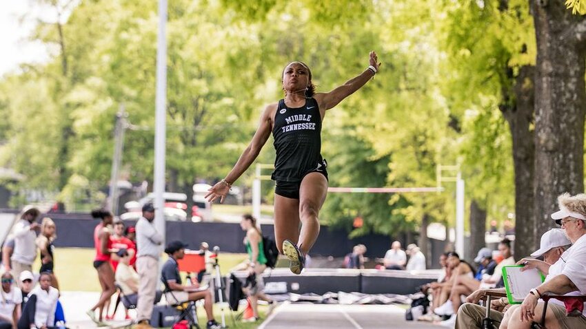Anaiya Midget was named the Spring Spirit Service winner last Tuesday.