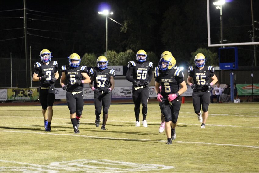 The Shelbyville Central Golden Eagles have started 7-1 for the second consecutive season after their 42-14 win over Lawrence County on Senior Night