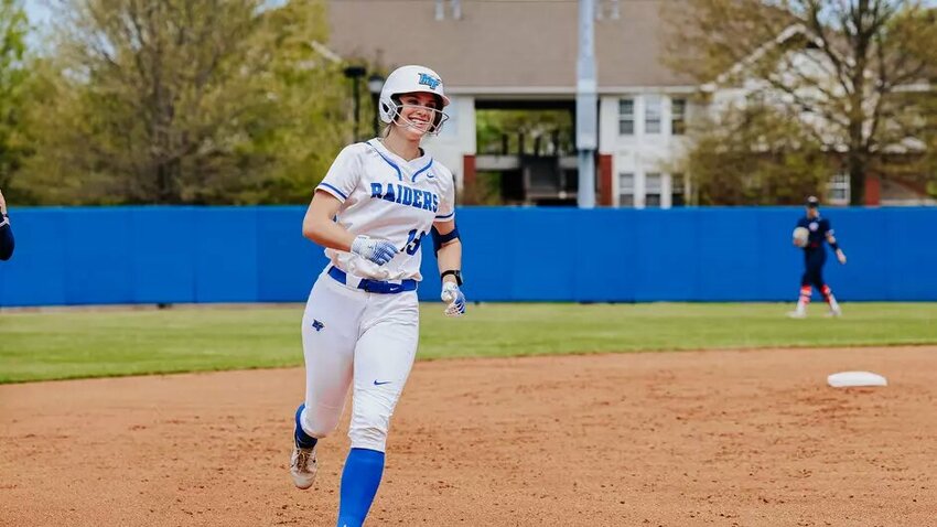Ansley Blevins (pictured above) was named to the CUSA Preseason All-Conference Team at Catcher.