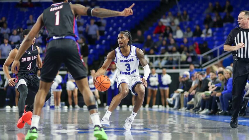 Jestin Porter (3) scored 16 points against LA Tech on Thursday.