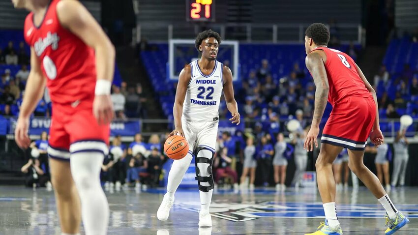 Kamari Lands (22) scored 15 points in Thursday's loss against Liberty.