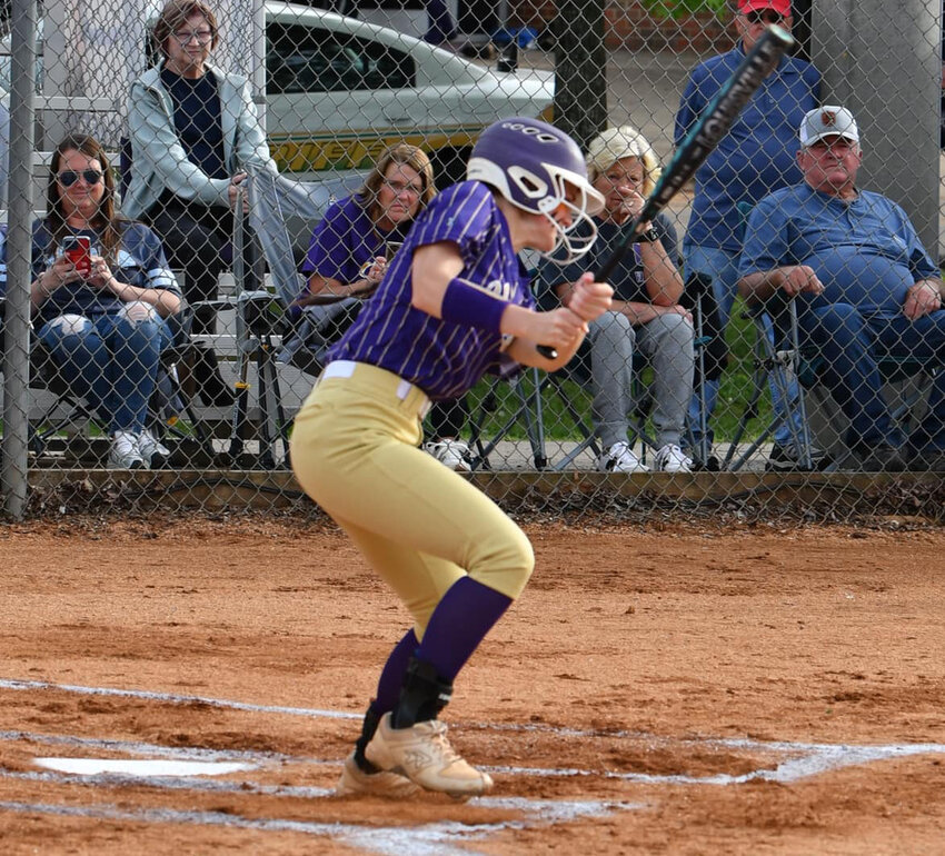 Anna Haskins went 1-4 at the plate with a stolen base in Wednesday's District 9-AA Semifinal win against Chapel Hill, driving home the winning run in the bottom of the seventh on a FC.