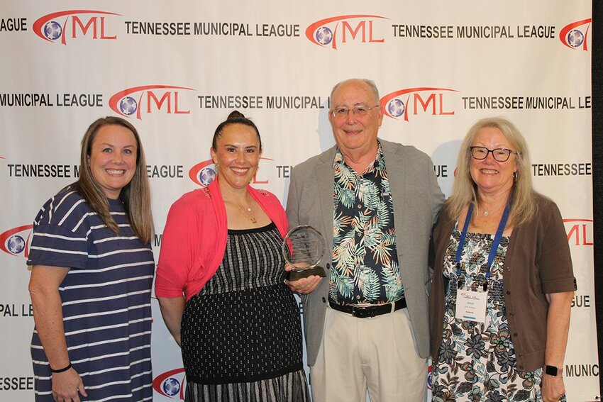 Shelbyville City Councilman Henry Feldhaus recently attended the 85th Conference of the Tennessee Municipal League (TML) with his family. He was awarded the TML Bob Kirk Award for faithful, long-time service.