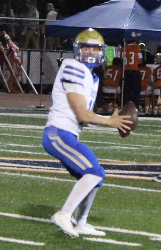 Stephen Bobo (15, pictured at Summit) ran for a pair of long touchdowns - 56 yards and 55 yards - in the loss at Clarksville on Thursday night.