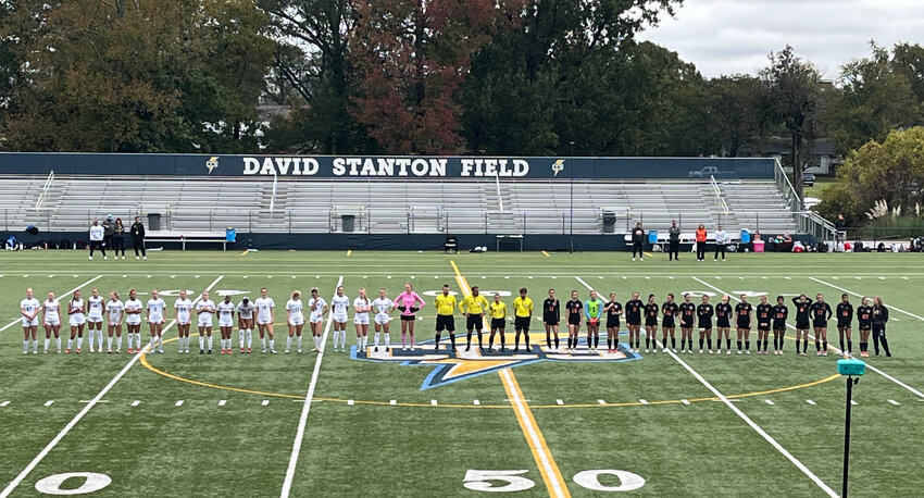 The Cascade Lady Champions (black) fell to Merrol Hyde (white) in the Quarterfinals of the TSSAA Class A State Tournament on Tuesday.