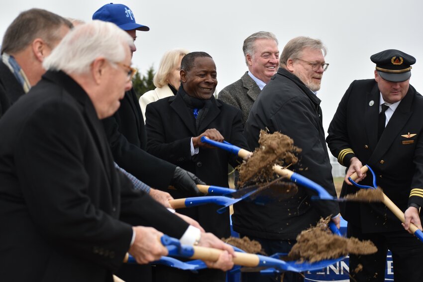 MTSU, Shelbyville and Bedford County broke ground this week on the new state-of-the-art aerospace facility off Highway 231 North.