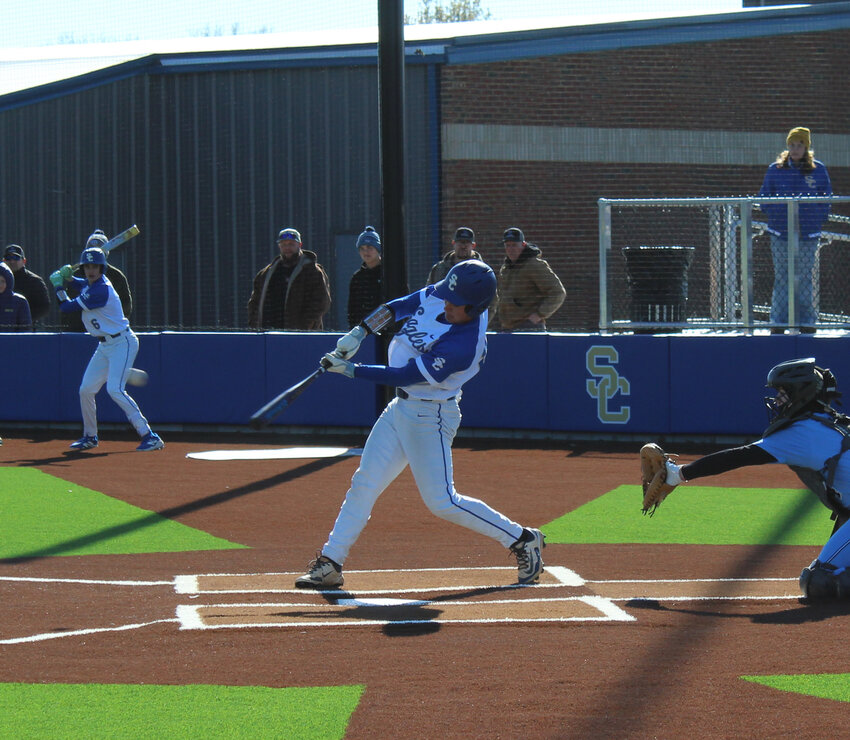 Shelbyville Central's Stephen Bobo (15) returned to the lineup in the Mid-South Classic starting on Thursday. The Vanderbilt commit hit a preposterous .692 (9-for-13) with 3 RBIs, two doubles, a triple, and two walks.