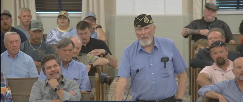 Veterans spoke Tuesday night about the need for the senior property tax freeze. Some said with most veterans here on 100% disability, many are subject to lose their homes if there's a significant property tax increase.