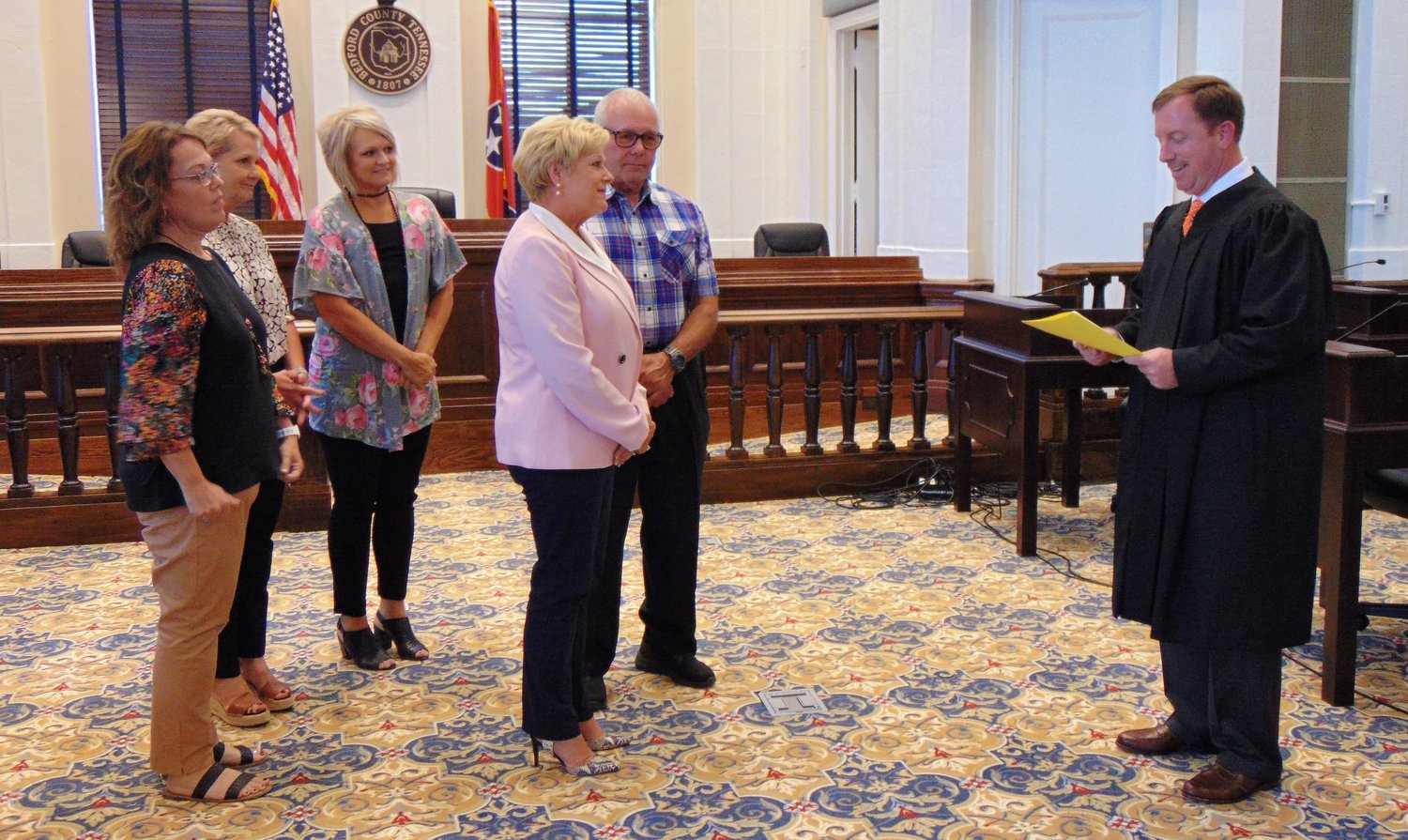 County officials sworn in - Shelbyville Times-Gazette