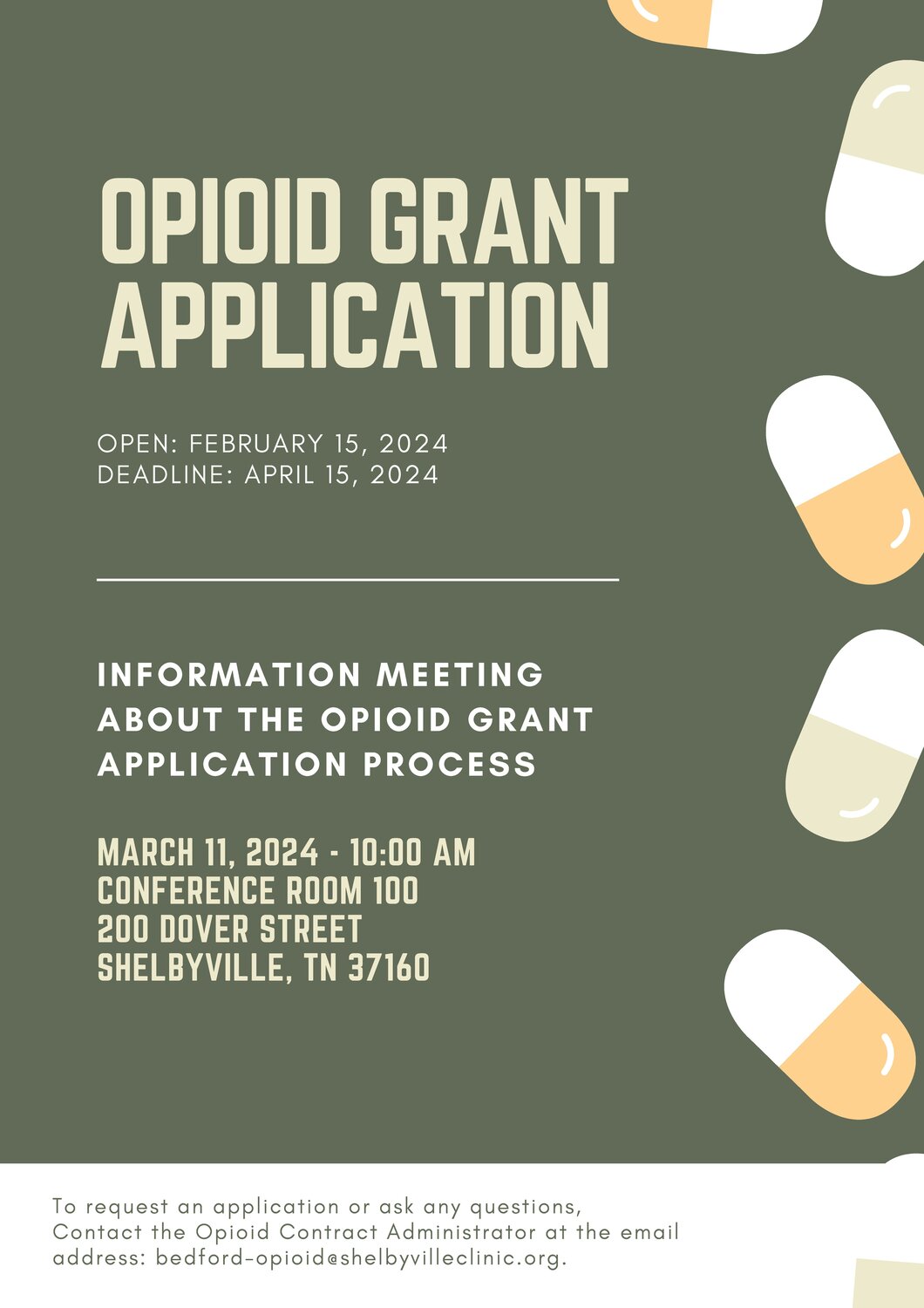 Opioid Settlement dollars available by application - Shelbyville Times ...