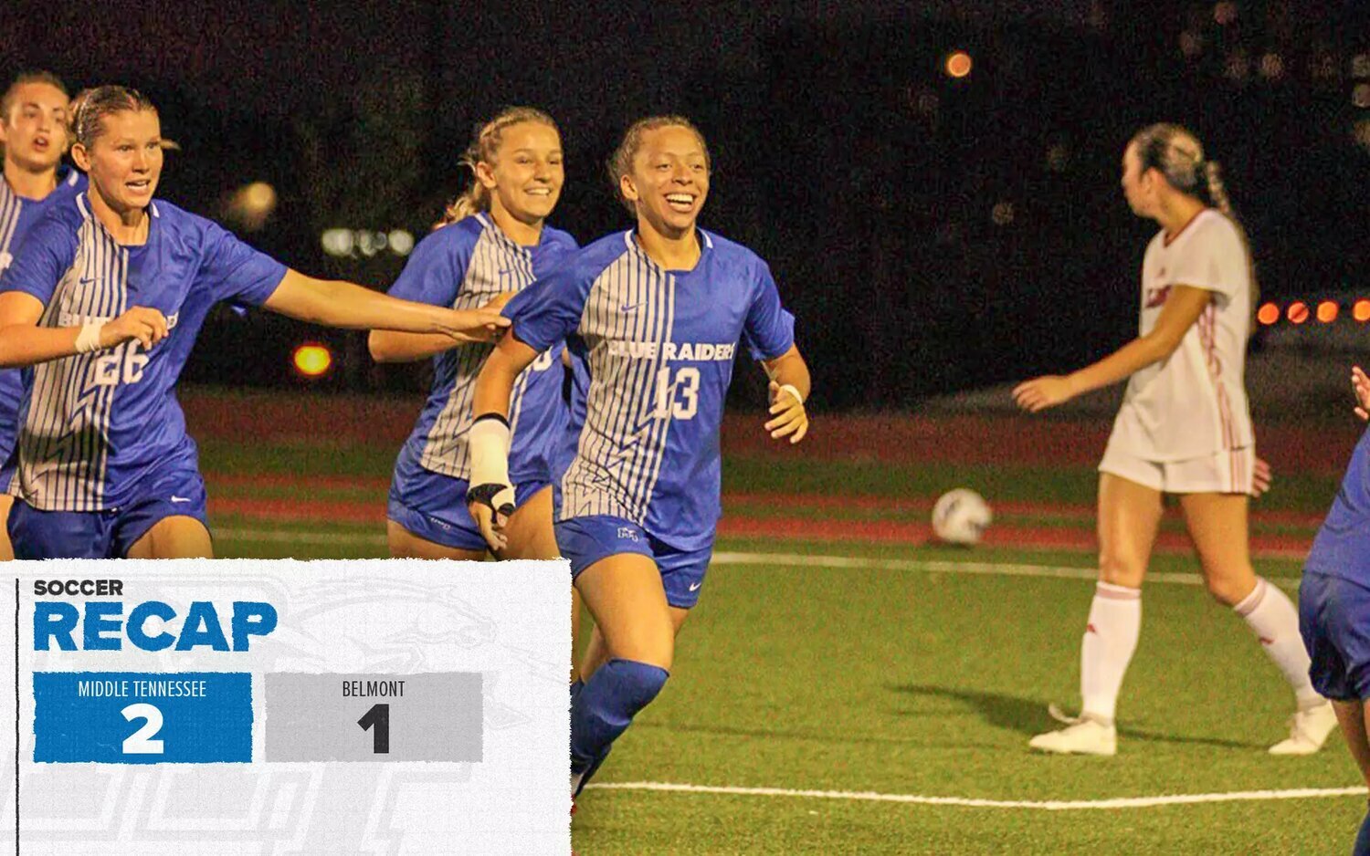 Middle Tennessee Tops Belmont 2-1 in Season Opener