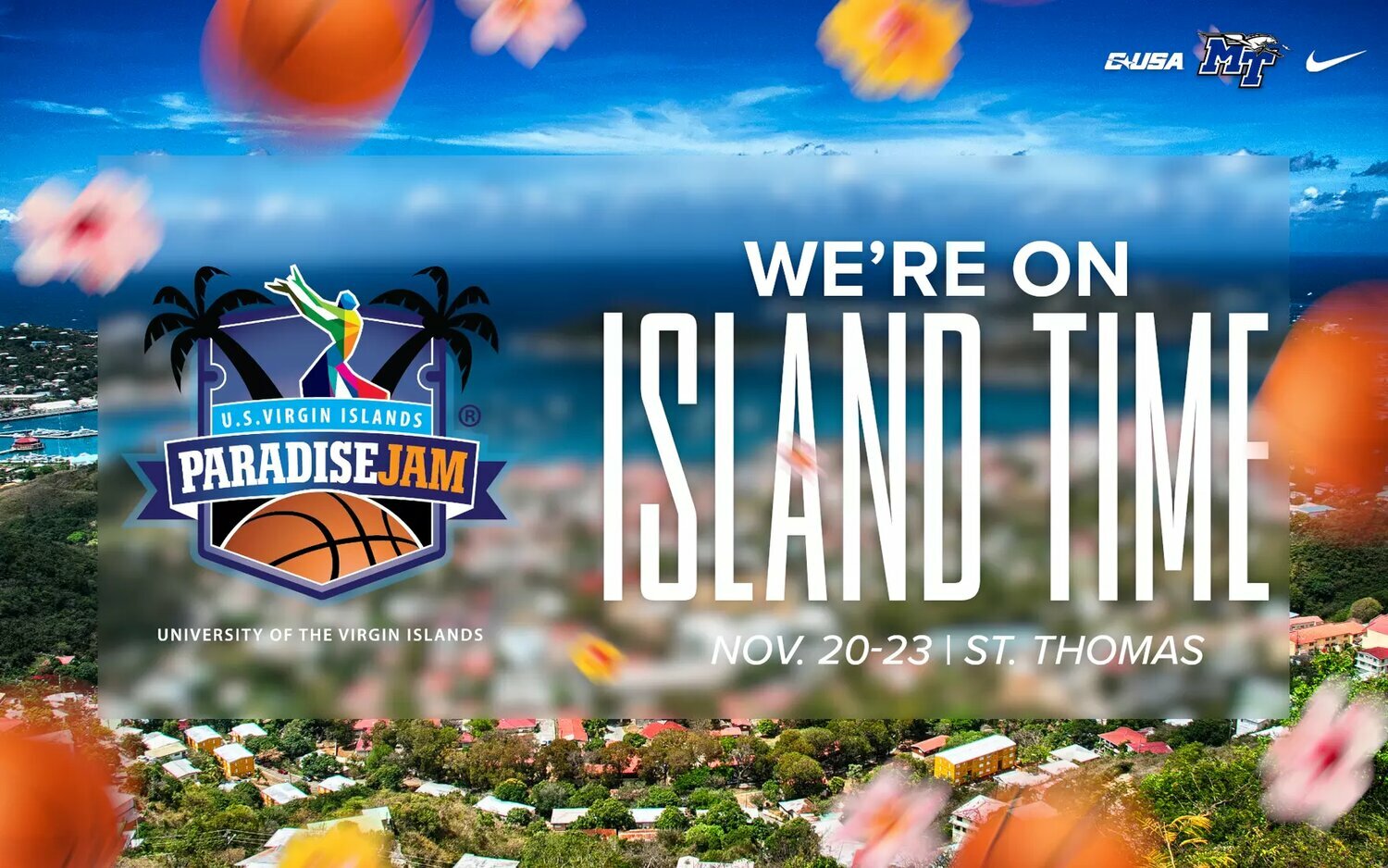 MTSU Men's Basketball to take part in 2026 Paradise Jam