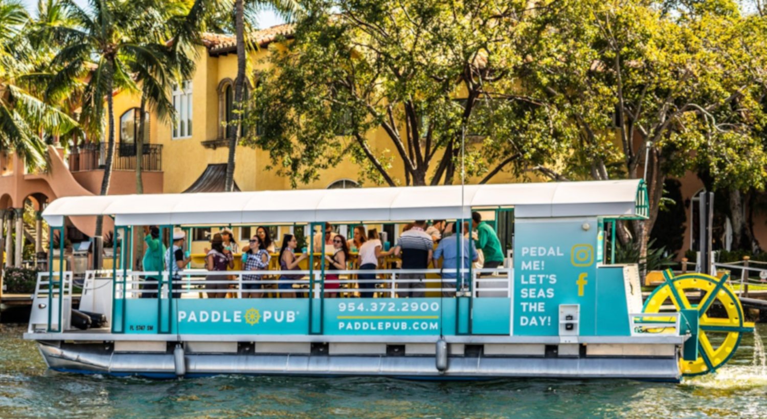 "Paddle Pub" Boats To Debut In Daytona