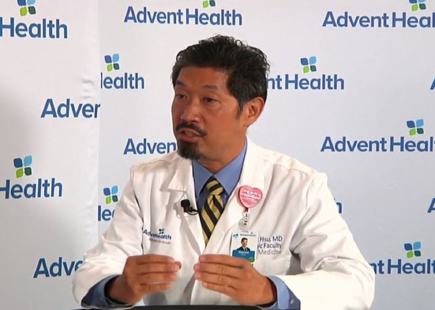 Advent Health Executive Director of Infection Prevention - Dr. Vincent Hsu