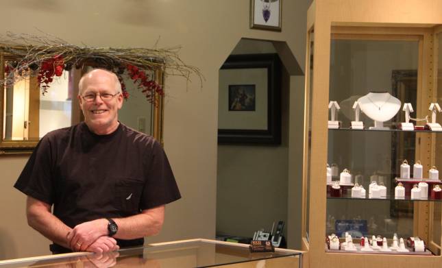 You&rsquo;ll find Jim Paulsen behind the desk most days at Rocks the Jewelers in downtown Virginia.