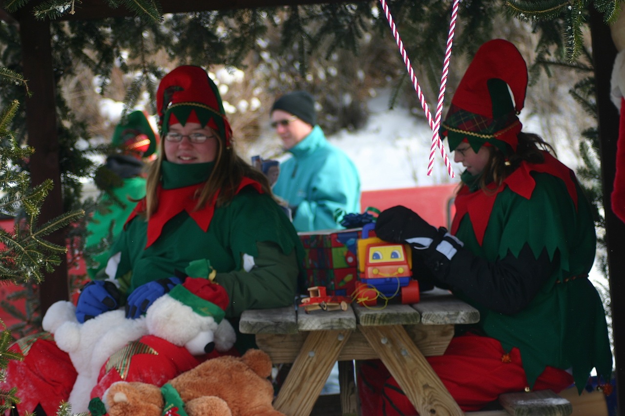 Girl Scout Troop 1207’s entry “The North Pole” took second place and $100 in the Snow City parade.