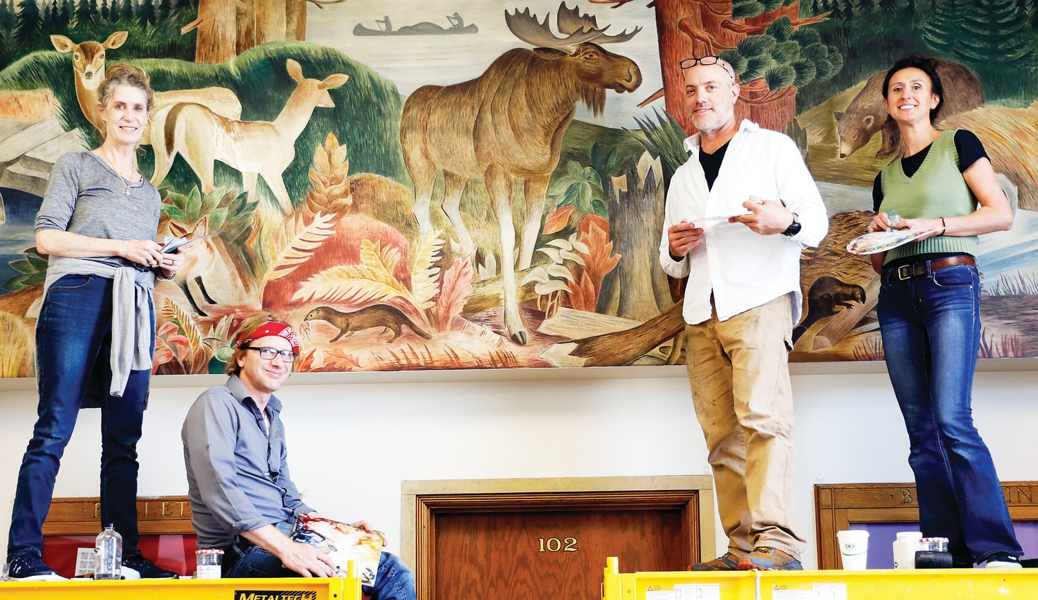 Ely Post Office public art preserved - Vimarsana News