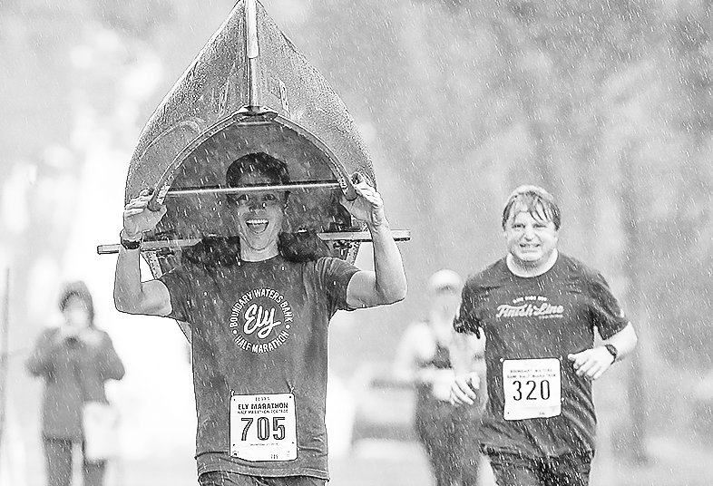 Runners, some with canoes, ready for Ely Marathon - Vimarsana News