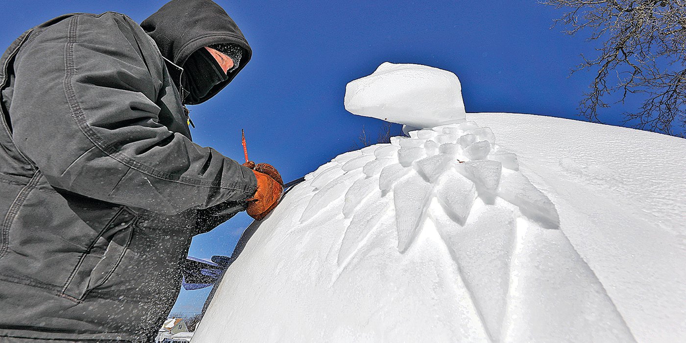 Snow sculpting: 'Why, just why?' | The Timberjay - Vimarsana News