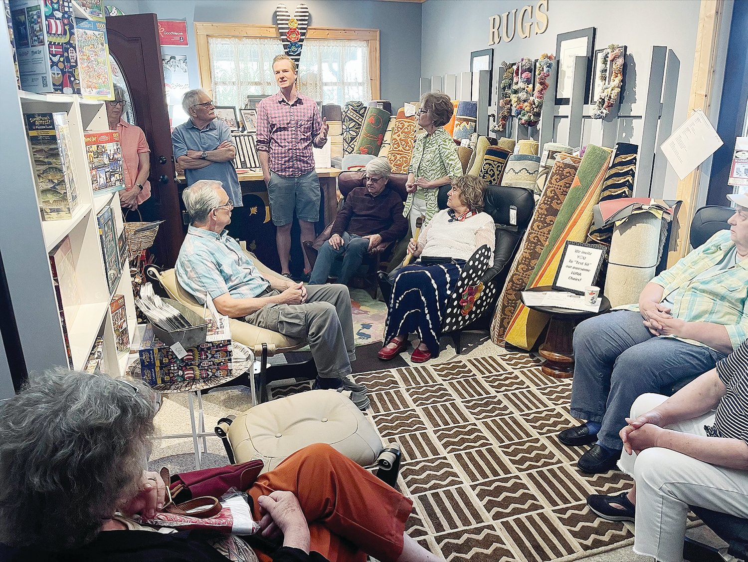 Grant Hauschild campaigns in the area - The Timberjay - Vimarsana News