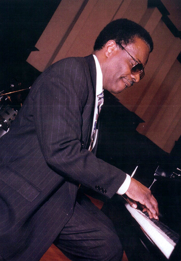 James Tatum at the piano.